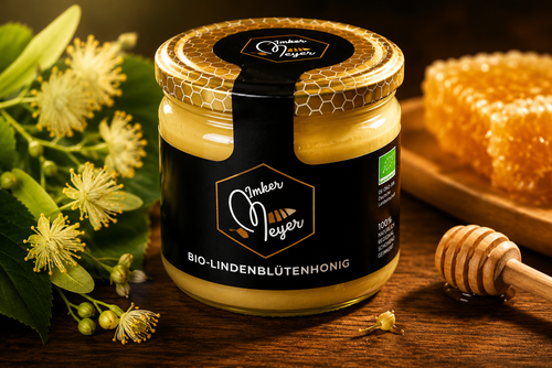 Bio-Lindenblütenhonig 500g – Imker Meyer