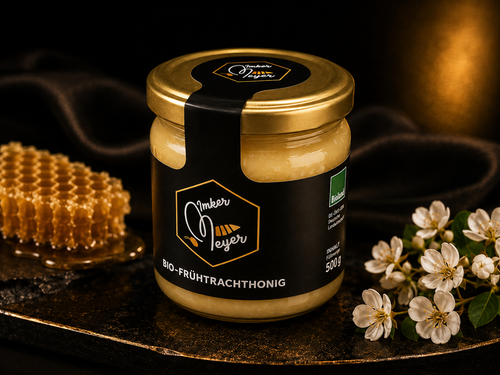 Bio-Frühtrachthonig 500g – Imker Meyer